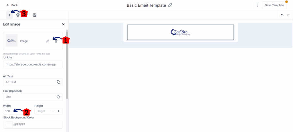 create-email-template-upload build email canvas upload