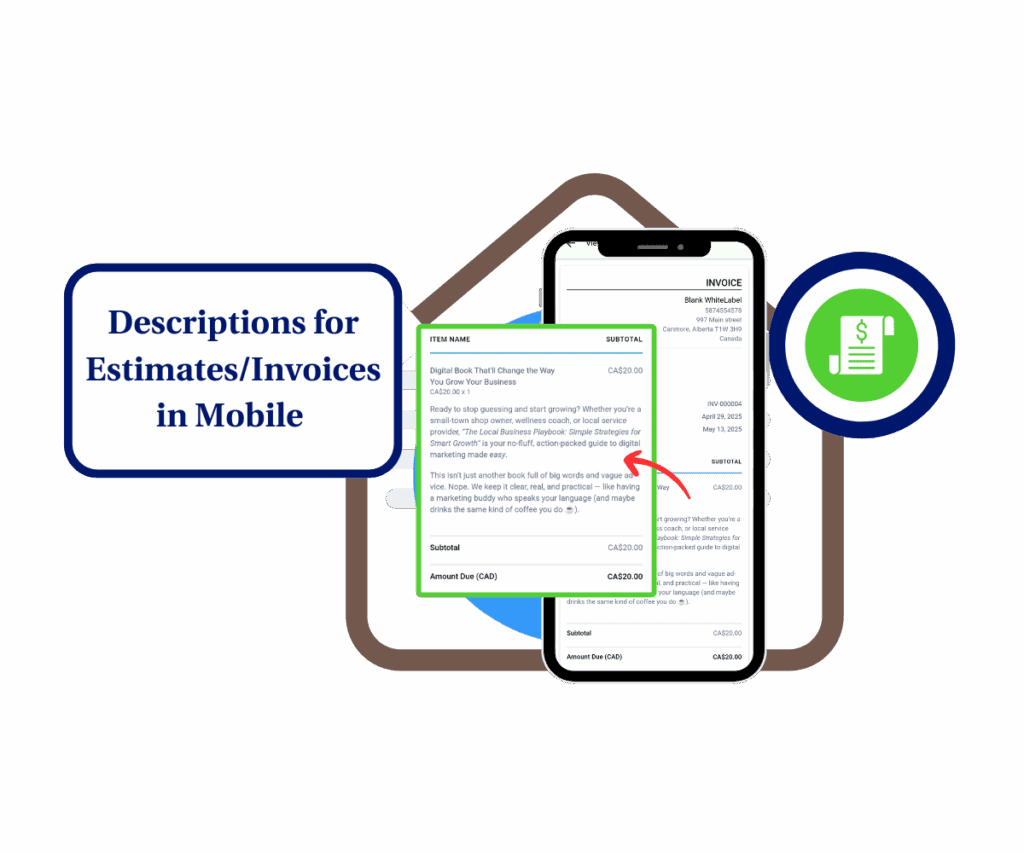 ghl-mobile-invoice-descriptions Mobile invoice descriptions GHL update