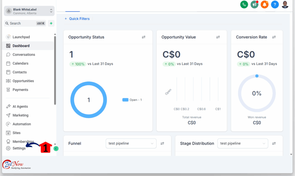 Custom Object Access - dashboard