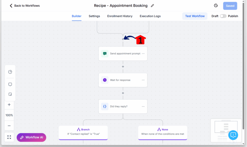WhatsApp automation - workflow WhatsApp automation - workflow