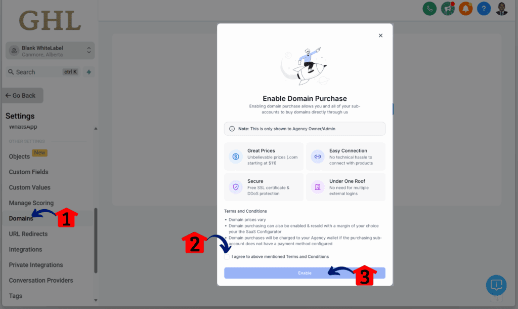 enable domain purchase - domains enable domain purchase - domains