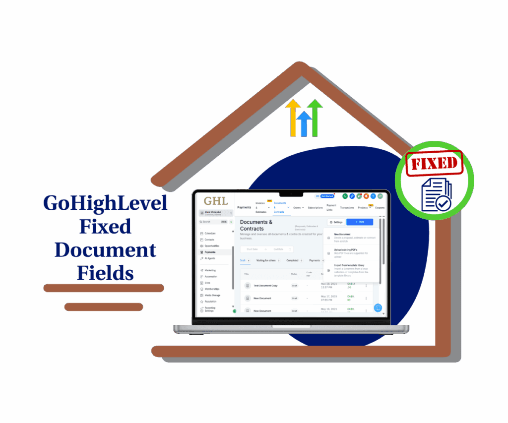 fixed document fields