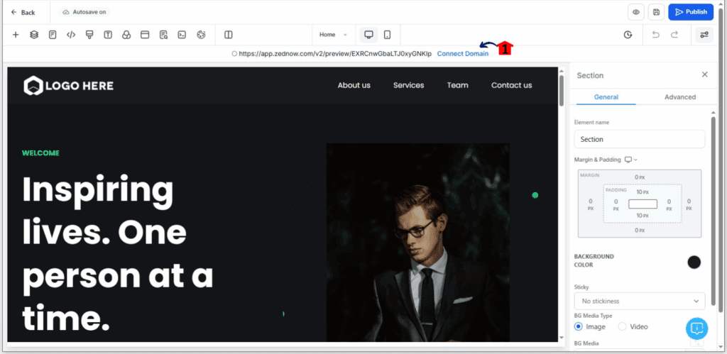 ghl-purchase-domains-easily-04-1 Purchase domains easily inside the page builder