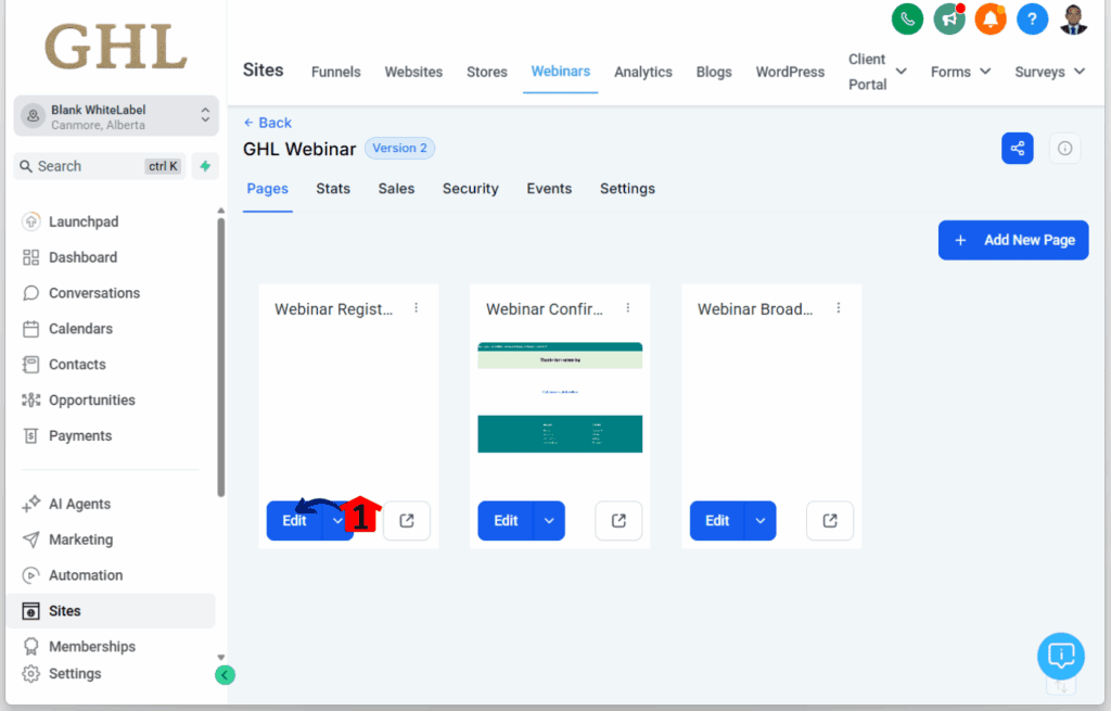 webinar page builder - registraation page webinar page builder - registraation page