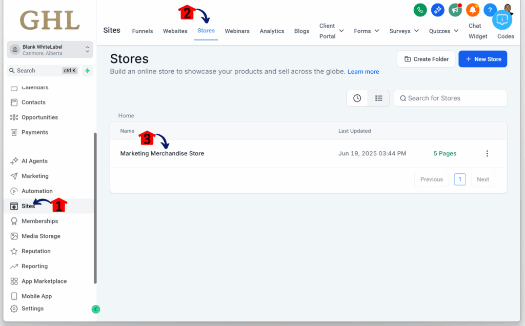 ghl-download-button-digital-ecommerce-sites Configuring the Store for Download