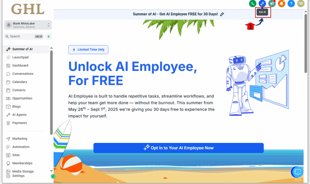 ask-ai-mcp-server-1 AI workflow automation in Ask AI creating a new contact using natural language