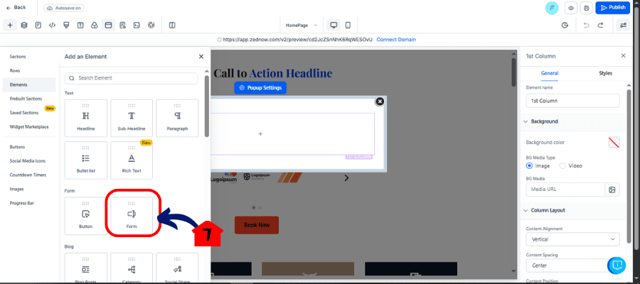 form element ghl exit pop up intent the form for ghl exit pop up intent