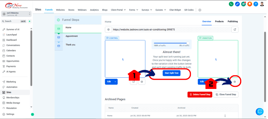 GHL Funnel A/B Testing GHL Funnel A/B Testing Guide