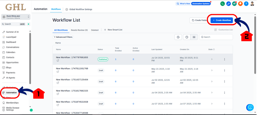 Ghl Round Robin Contact Assignment Ghl Round Robin Contact Assignment Workflow Setup