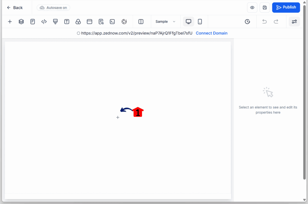 ghl-drag-drop-auto-hierarchical-blank Editing the page builder or editor