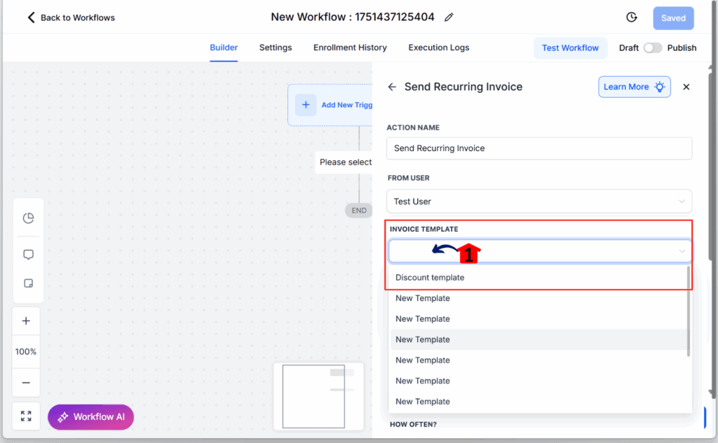 ghl-recurring-invoices-workflow-invoice-template Choosing an invoice template