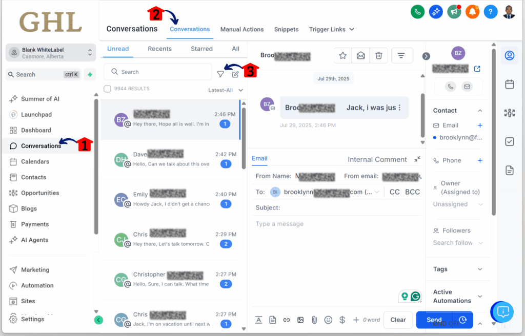 mini-guide-add-use-facebook-messenger-conversations Checking the conversations