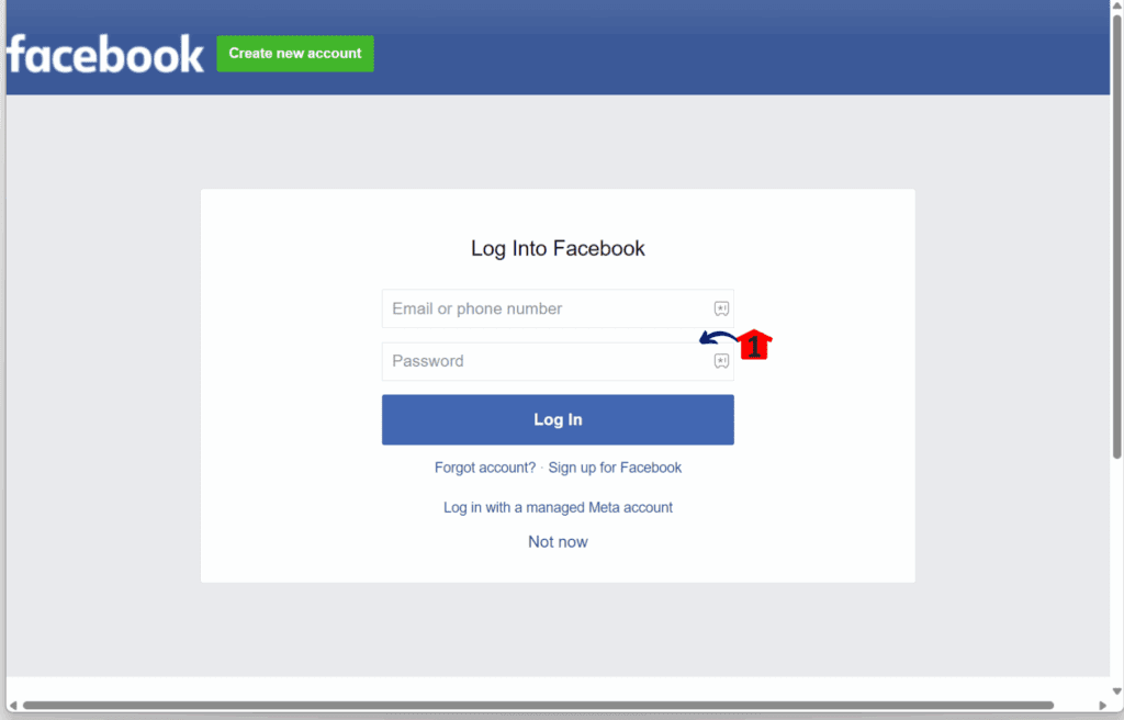 mini-guide-add-use-facebook-messenger-login logging into your Facebook account
