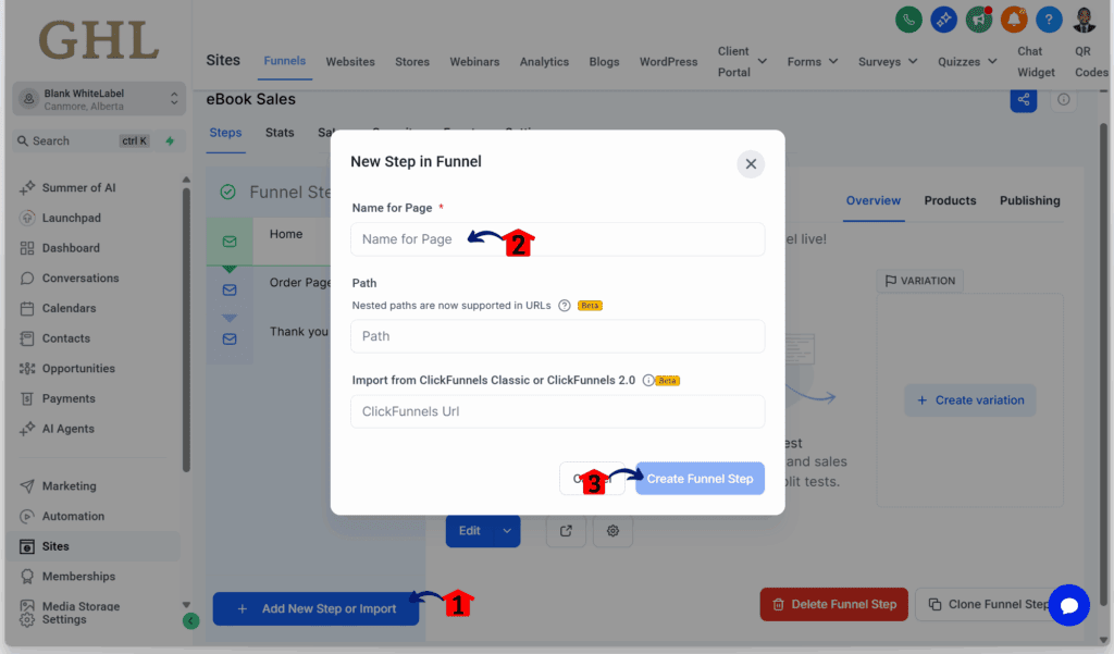 mini-guide-set-up-one-click-upsell-add-step Naming the one click upsell step