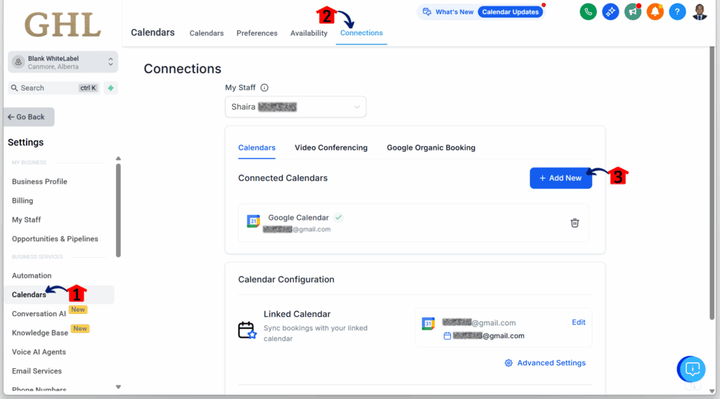 mini-guide-sync-google-calendar-connections setting up the calendars
