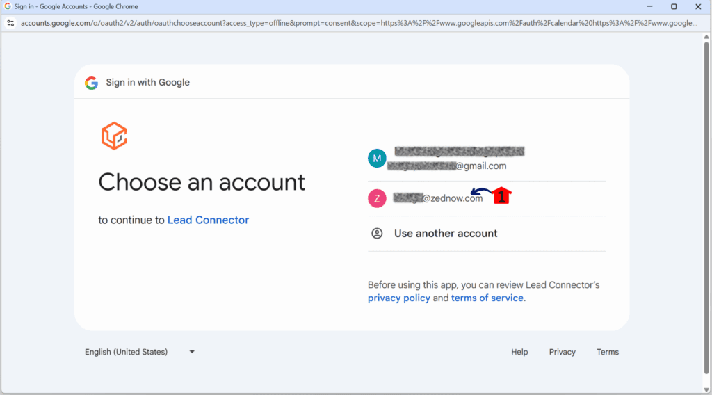 mini-guide-sync-google-calendar-login Logging in for Google Calendar Sync