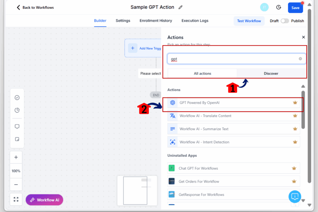 ai workflow pricing - open ai