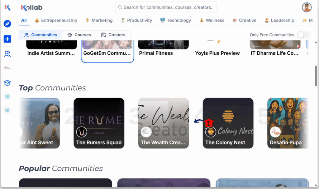 ghl-gokollab-faster-smoother-browse-scroll GoKollab Navigation Menu Scroll