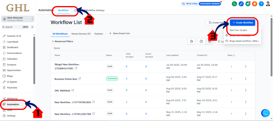 ghl-ifelse-action-01 if else workflow conditions