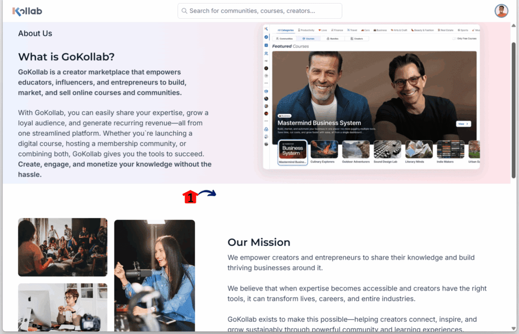 ghl-official-gokollab-pages-refreshed-about GoKollab updated pages-Explore the About Page