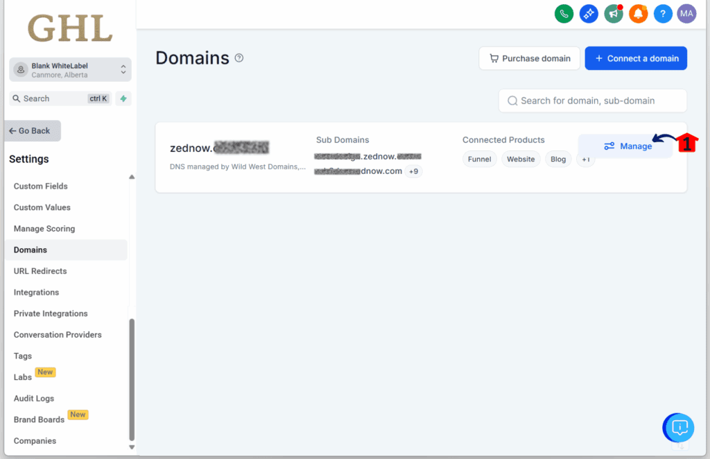 ghl-smarter-domain-renewal-internal domain renewal settings - Manage Your Internal Domain