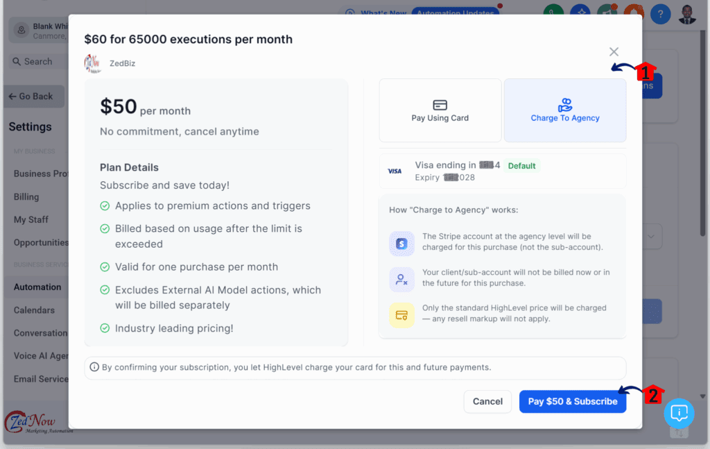 workflow pricing tiers - Complete the Checkout