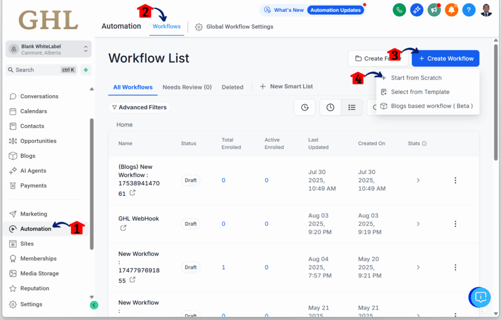 main-guide-quiz-funnel-access-workflow-section quiz automation flow – Customize the Email for Branch 1