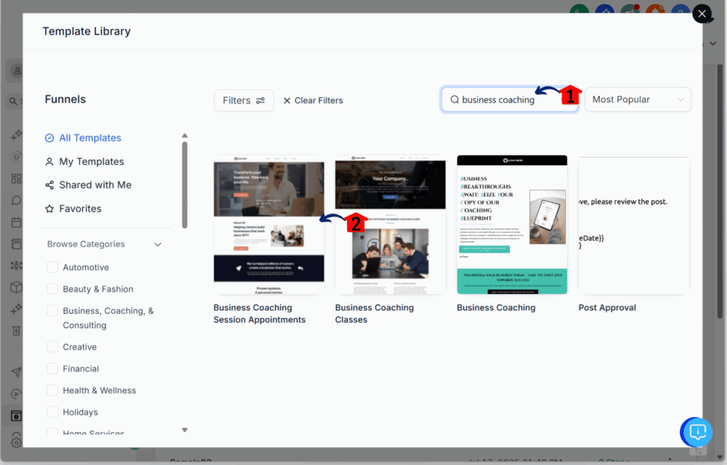 main-guide-quiz-funnel-choose-template quiz funnel builder – Name the Workflow