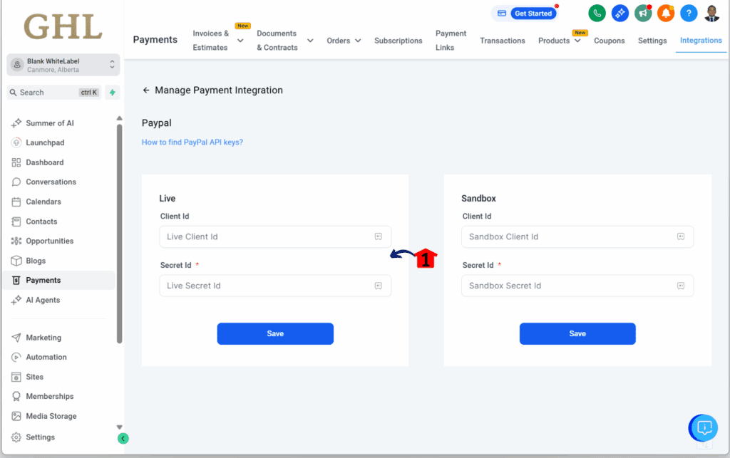 mini-guide-setup-paypal-credentials Determining the Client ID and Secret ID