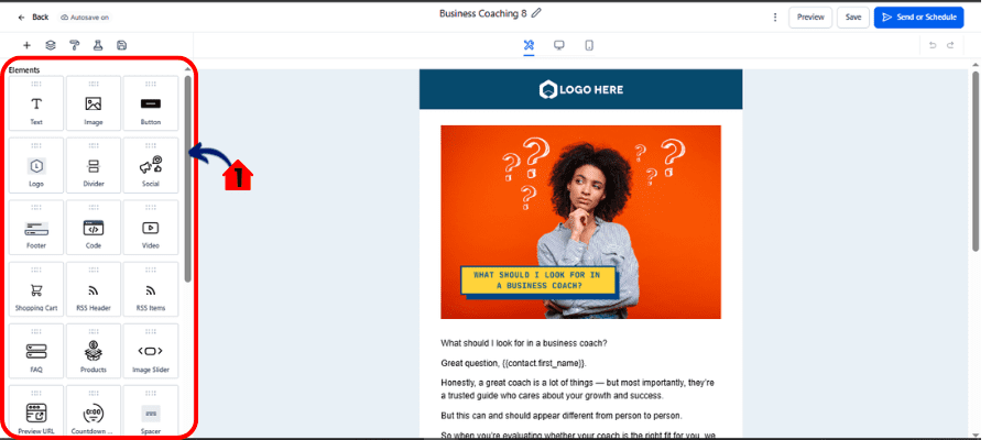 ggg-email-broadcast-03 ghl email builder