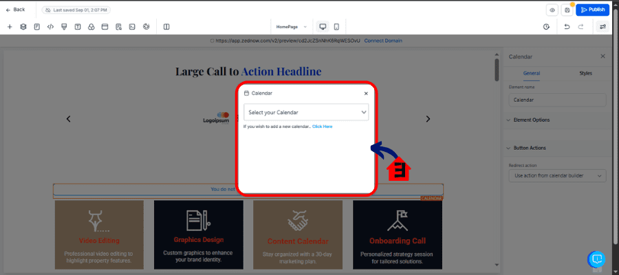 ggg-native-calendar-form-04 ghl choosing calendar