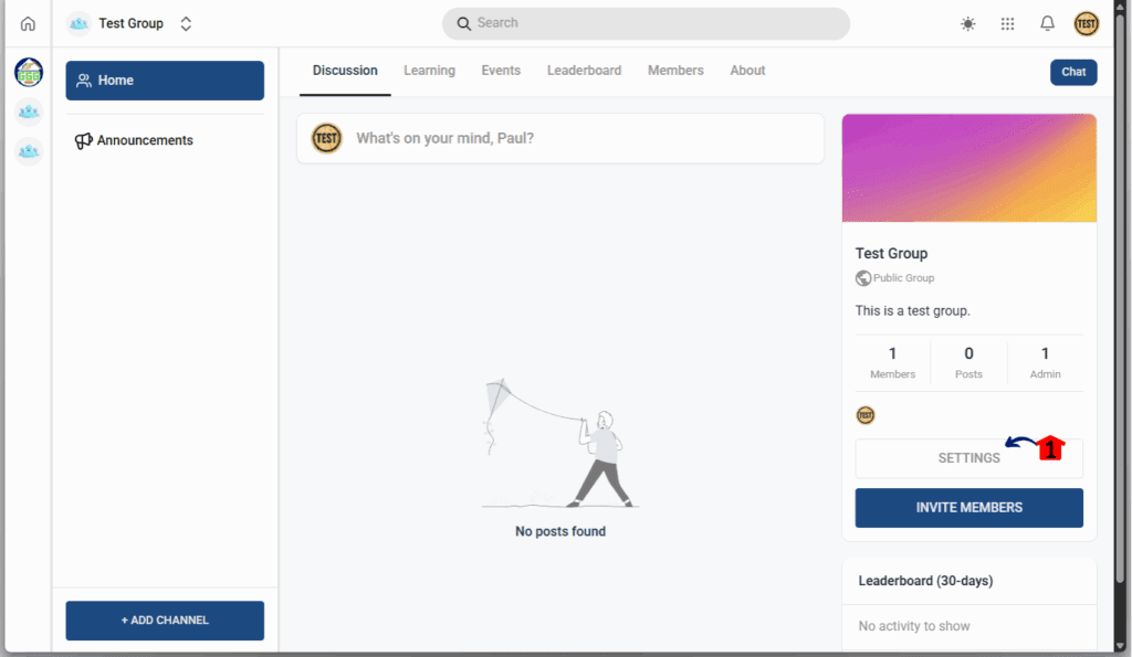 ghl-community-newsletters-3 Community Newsletters - Navigate to Your Community Settings
