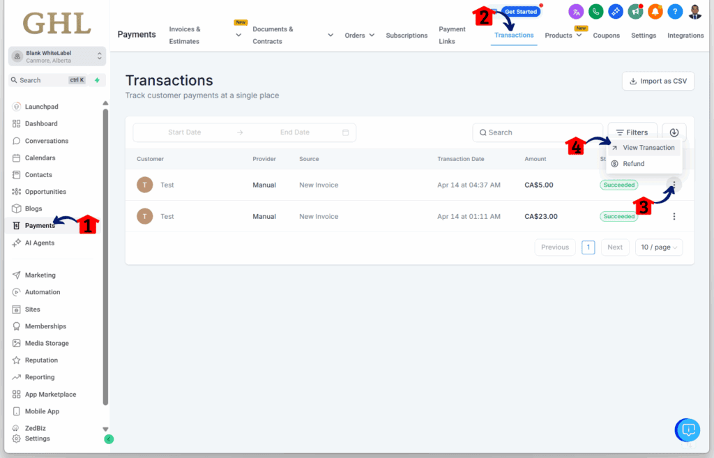 ghl-enhanced-subscription-transaction-details-view How to Confirm the New Update in the Transactions Dashboard