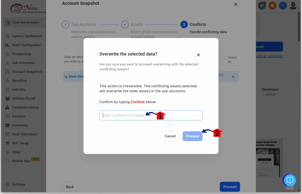 ghl-highlevel-jobber-confirm GoHighLevel Jobber integration – Confirm the Changes
