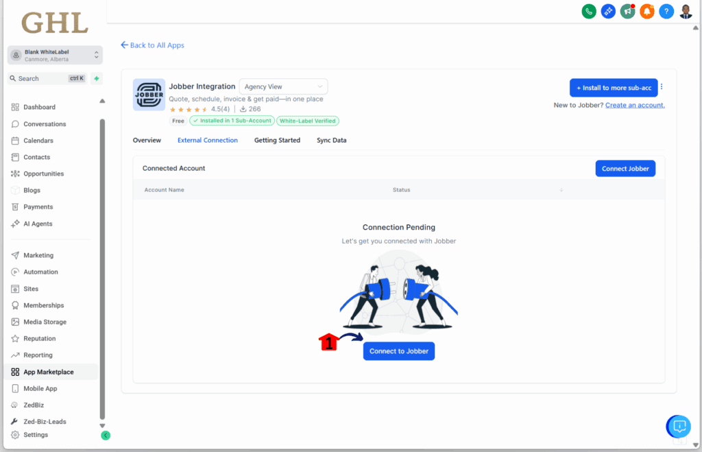 ghl-highlevel-jobber-connect GHL Jobber integration – Connect to Jobber