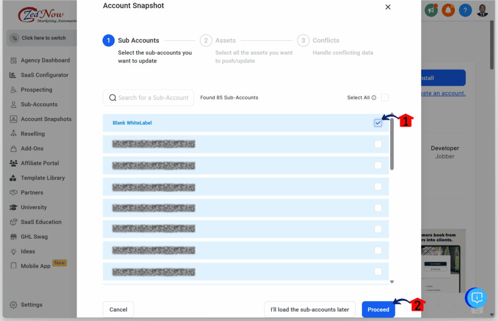 ghl-highlevel-jobber-subaccounts GoHighLevel Jobber integration – Select the Sub-Account