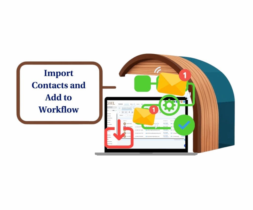 ghl-import-contacts GoHighLevel Importing Contacts and Adding to Newsletter Workflow Guide
