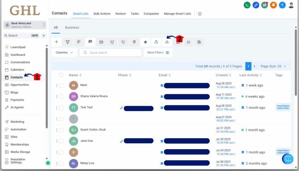 ghl-import-contacts-2 Import Contacts - Start the Import Process