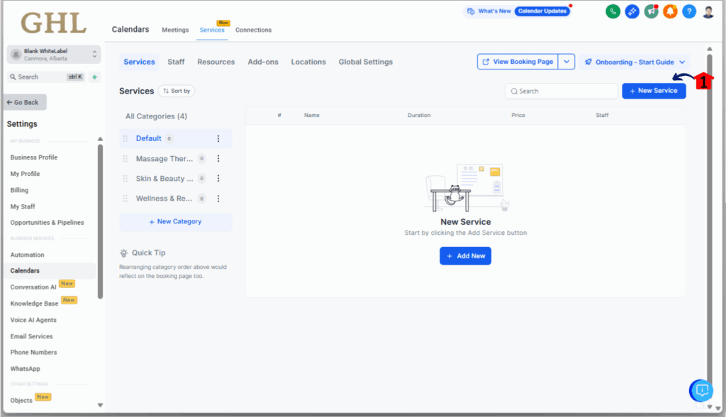 ghl-service-booking-calendar-8 GoHighLevel Service Booking Calendar - Add a New Service