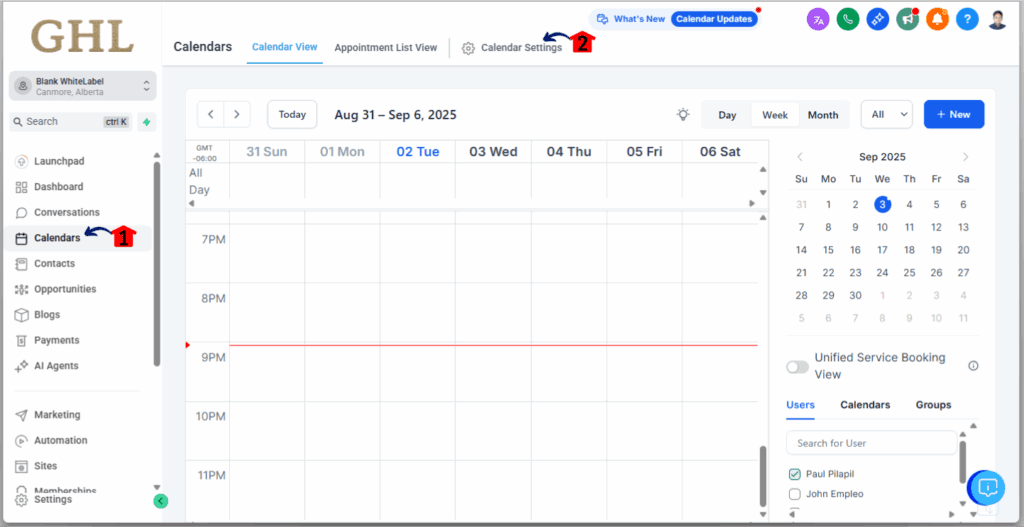 ghl-service-booking-system-4 Service Booking System - Confirm the Changes in Your Sub-Account