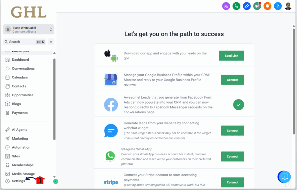 ghl-setup-incoming-call-timeout-launchpad How to Find and Fix Call Timeout Settings