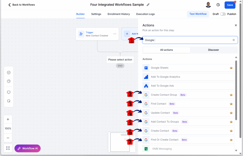 main-guide-airtable-clickup-google-contacts-notion-elements-contacts Workflow automation tools - Add Google Contacts Actions