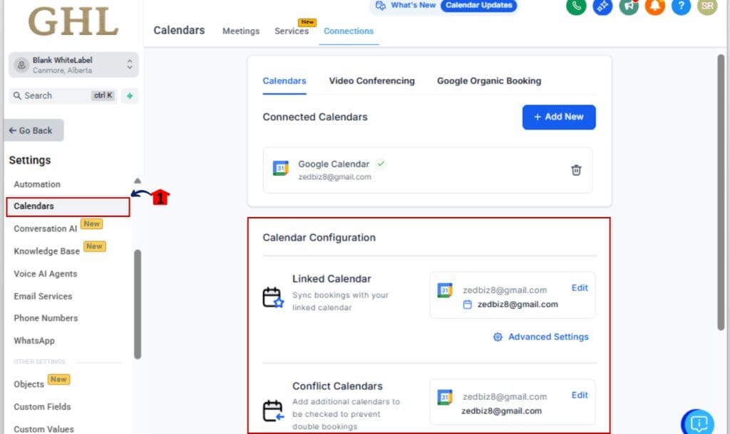 calendar scheduling view
- Set Up Calendar Types