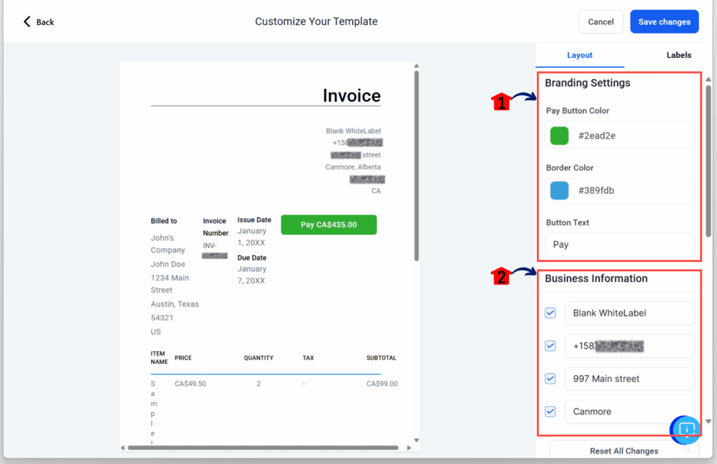 ghl-customize-invoice-layouts-branding-business