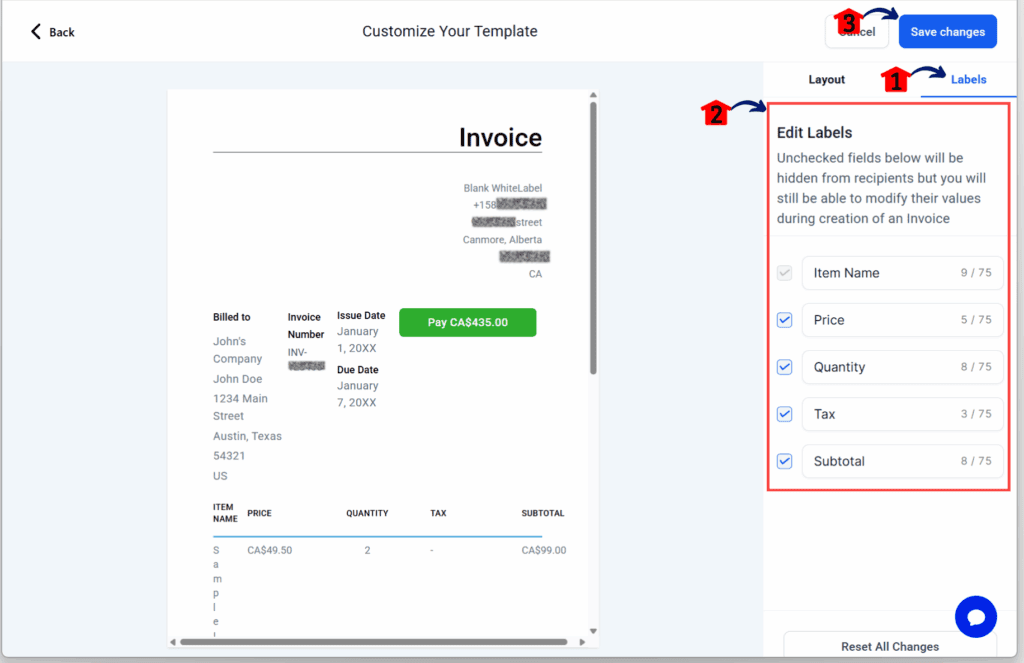 ghl-customize-invoice-layouts-label GoHighLevel Custom Invoice Templates – Update Your Invoice Labels