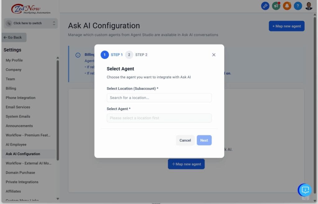 ghl-level-up-updates-summary-ai-features-ask-ai-configuration