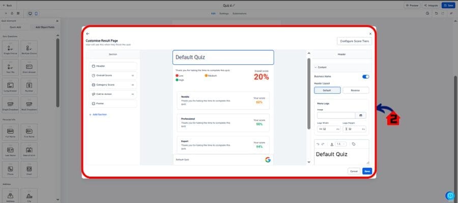 ghl-quiz-builder-6 Ghl Quiz Builder Result Template Editor