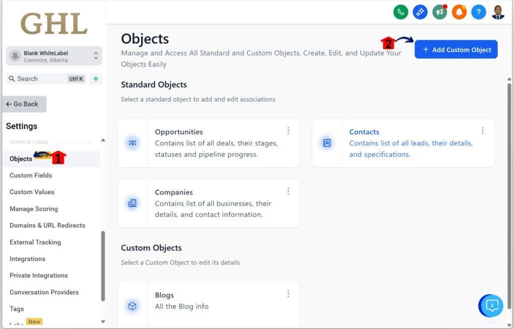 ghl-subaccount-widgets-custom-objects-add