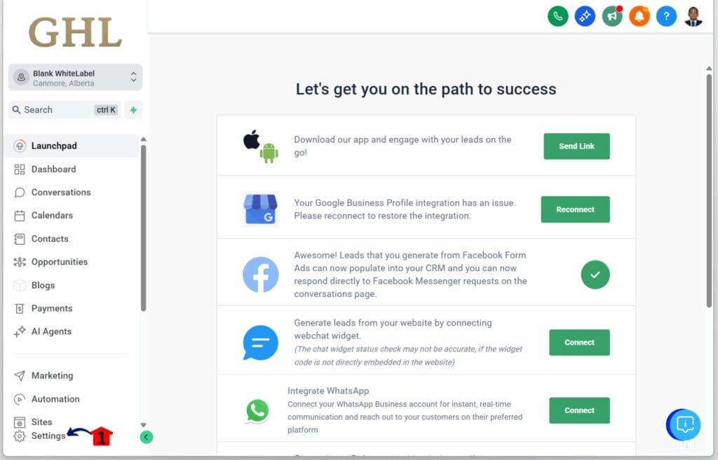 ghl-subaccount-widgets-custom-objects-settings How to Create Custom Objects