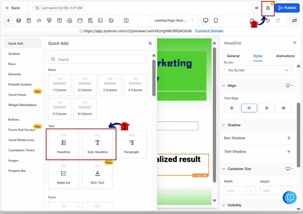 marketing-personality-quiz-funnel-graphic15 landing page - save